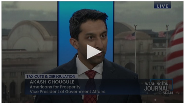 Akash on C SPan